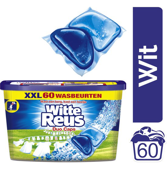 Witte Reus Duo-Caps wasmiddel